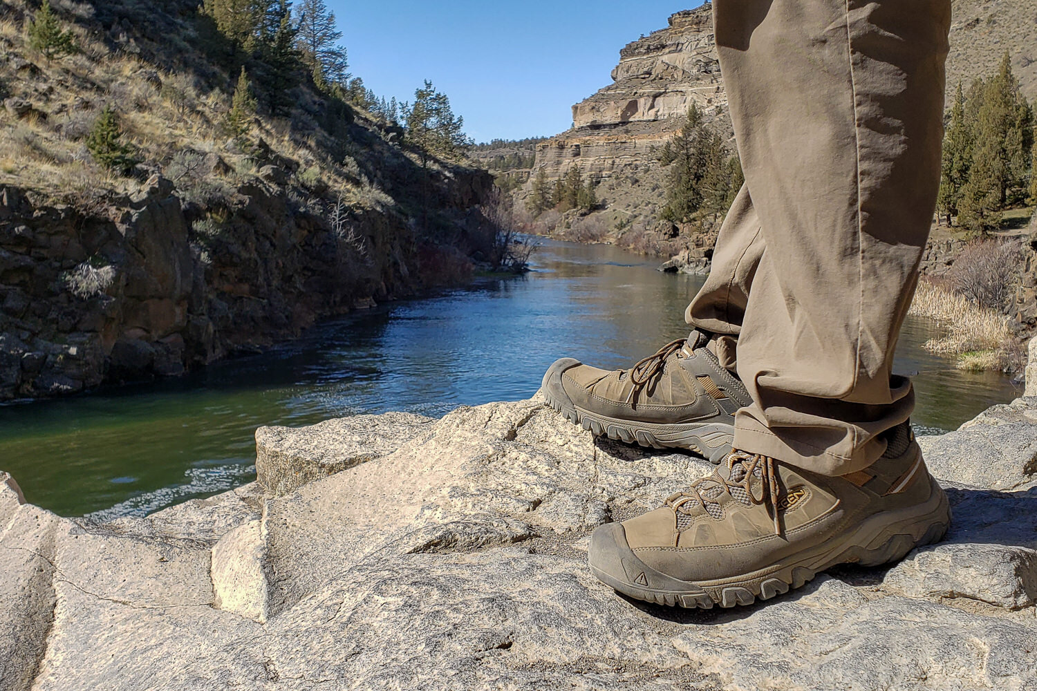 The Keen Targhee III Low WP are supportive, have great traction, and feature a generously wide toe box