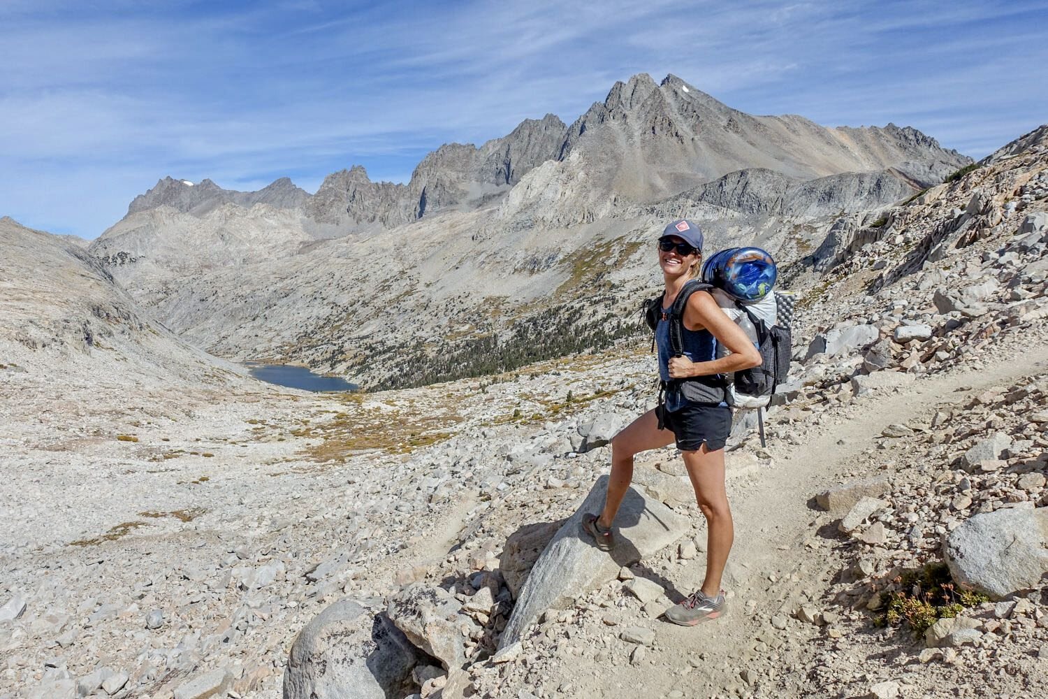 Keeping weight to a minimum on the John Muir Trail with the Hyperlite Mountain Gear Southwest 2400