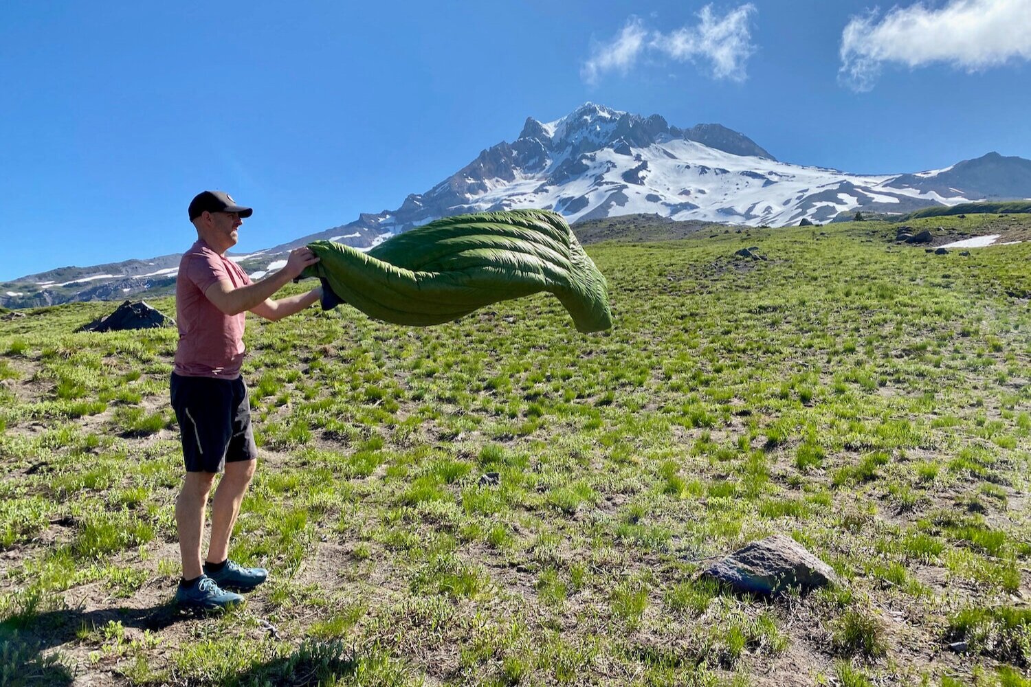 The featherlight Zpacks Classic Sleeping Bag is a versatile quilt/sleeping bag hybrid.