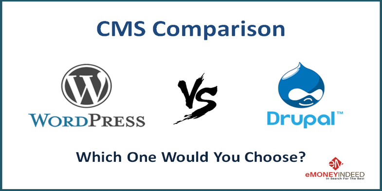 CMS Comparison WordPress vs Drupal – A Guide