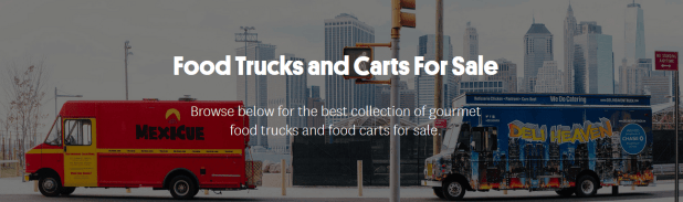 Food Trucks for Sale - Roaming Hunger