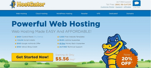 Best Web Hosting Company HostGator