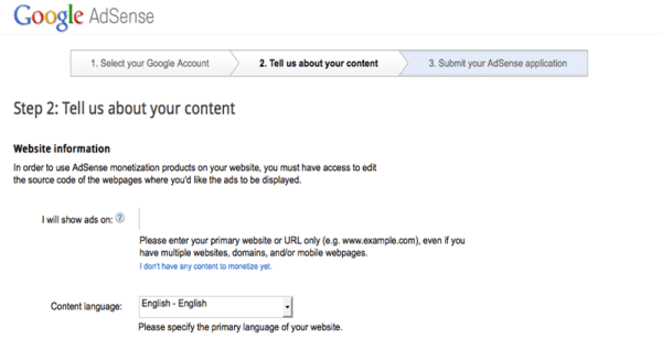 How to Apply for Google AdSense