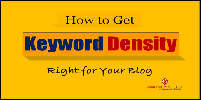 How to Get Keyword Density Right for Your Blog