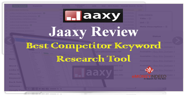 Jaaxy Review – Best Competitor Keyword Research Tool