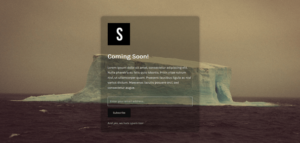 Minimal Coming Soon & Maintenance Mode for WordPress — WordPress Plugins