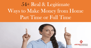 Real & Legitimate Ways to Make Money from Home Part Time or Full Time