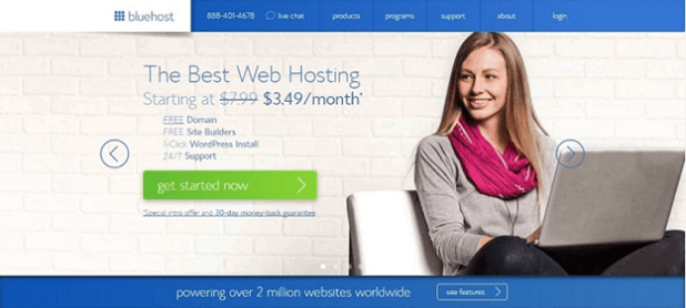 Best Web Hosting Company BlueHost